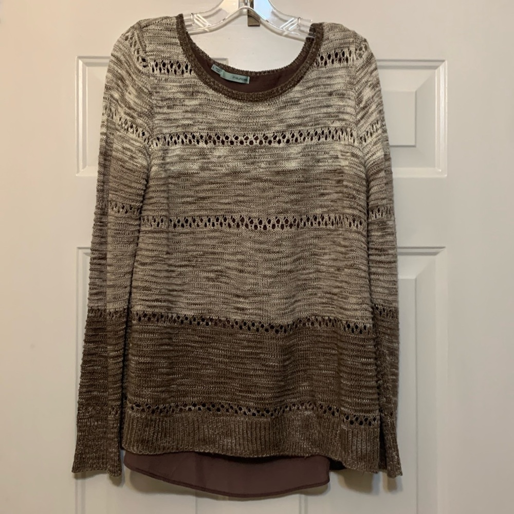 Maurice’s open back sweater